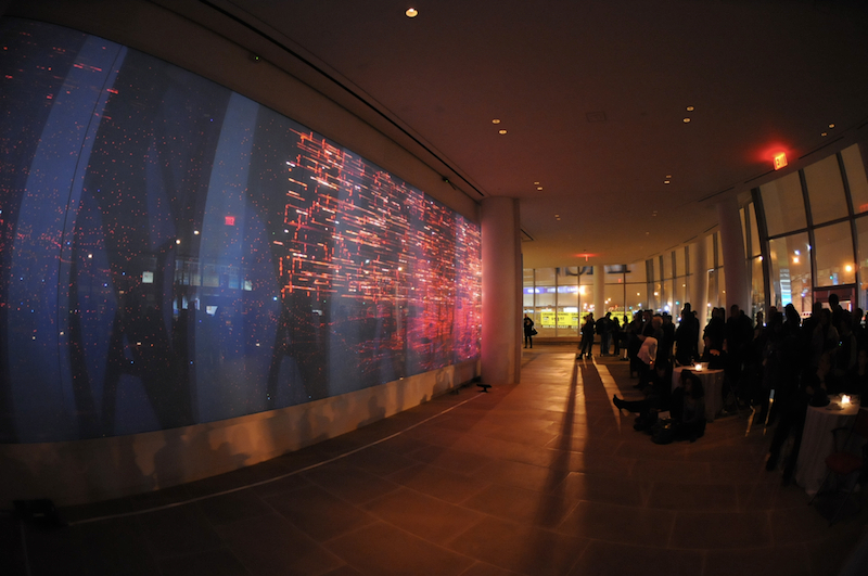 Illustration for article titled 120 Feet of Video Art: Final Exams at NYU's Big Screens Class